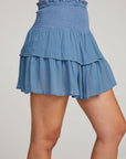 Cruz Vintage Blue Mini Skirt WOMENS chaserbrand