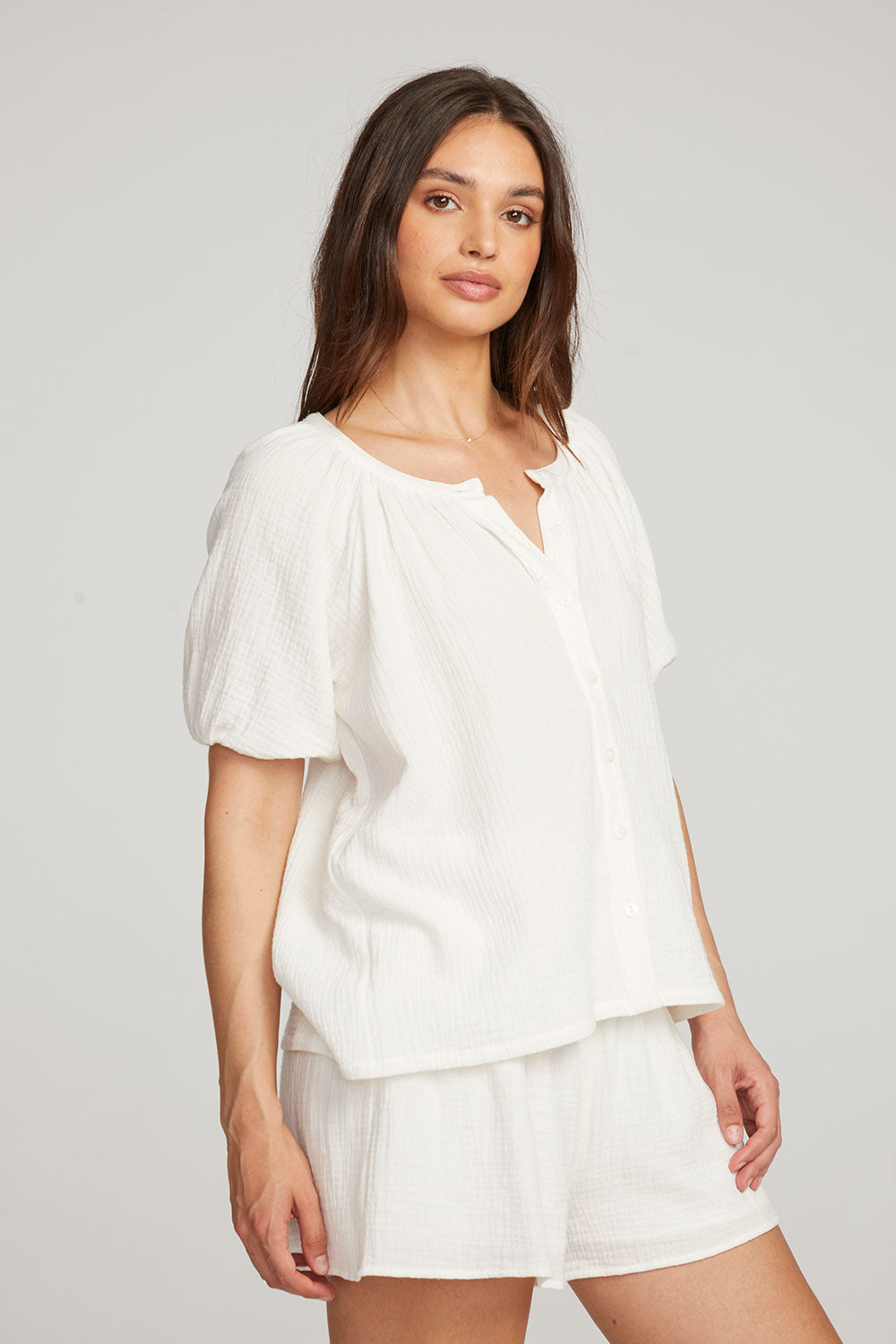 Brentwood White Blouse WOMENS chaserbrand