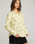 Allover Eye Button Down WOMENS chaserbrand