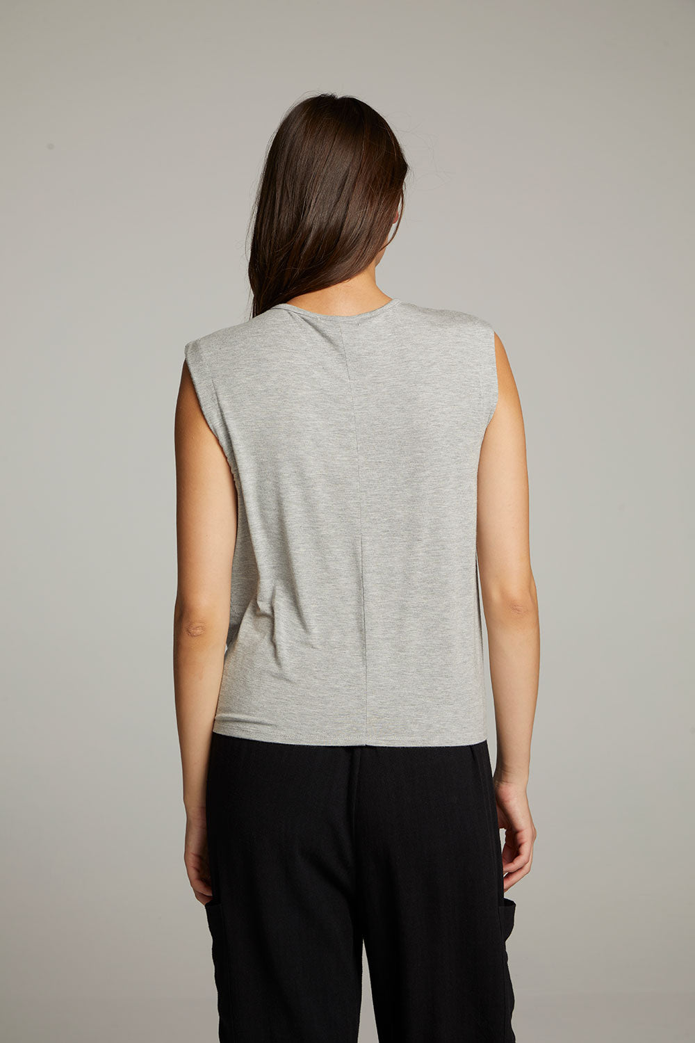 Ocean Heather Grey Tank WOMENS chaserbrand