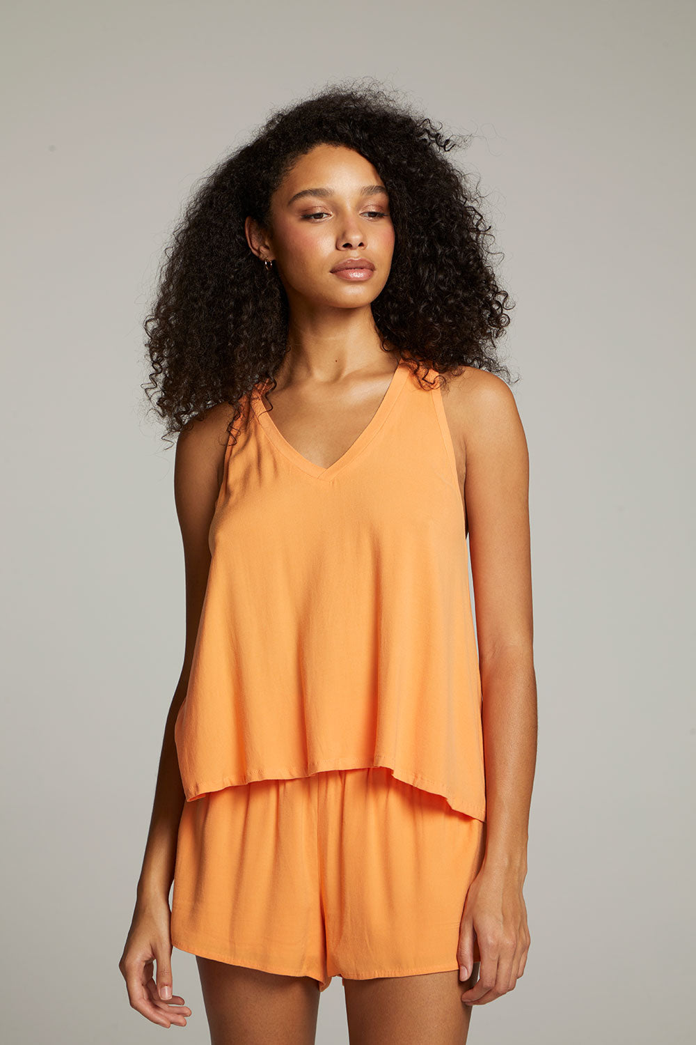 Carmel Tangerine Tank Top WOMENS chaserbrand