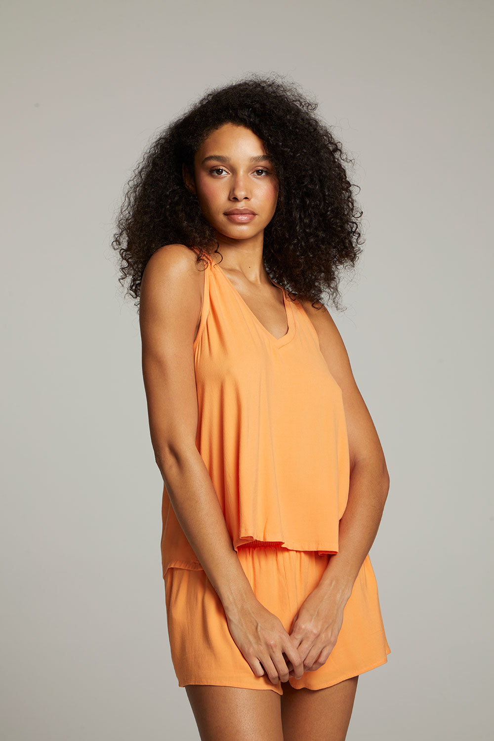 Carmel Tangerine Tank Top WOMENS chaserbrand
