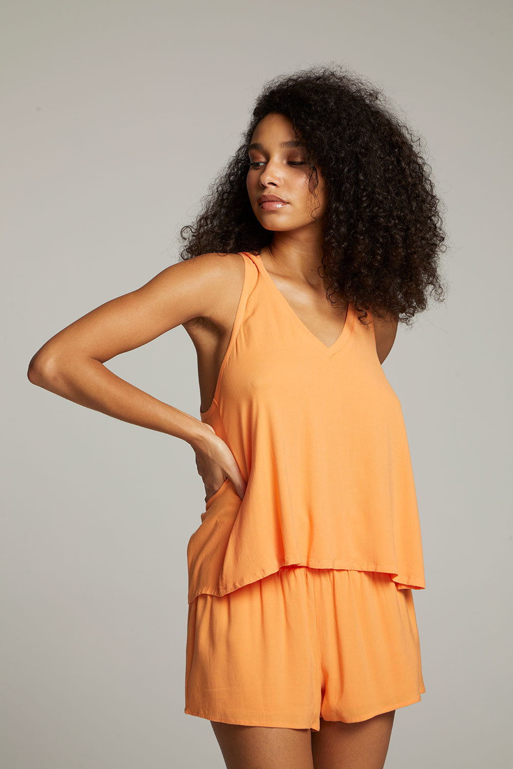 Carmel Tangerine Tank Top WOMENS chaserbrand