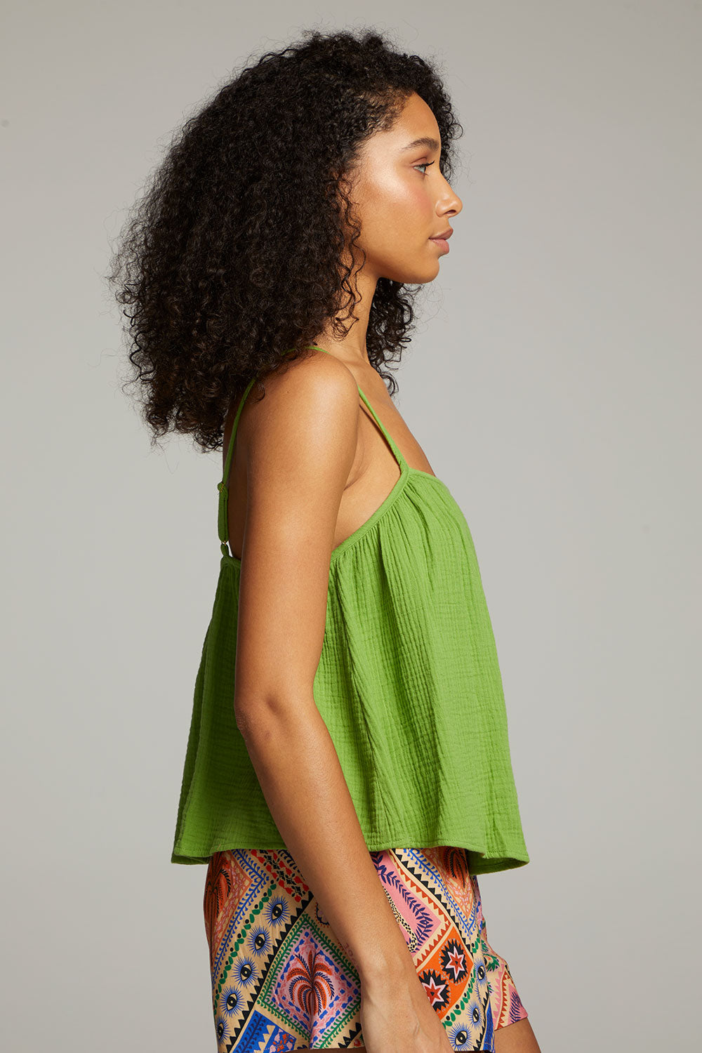 Tropical Piquant Green Top WOMENS chaserbrand