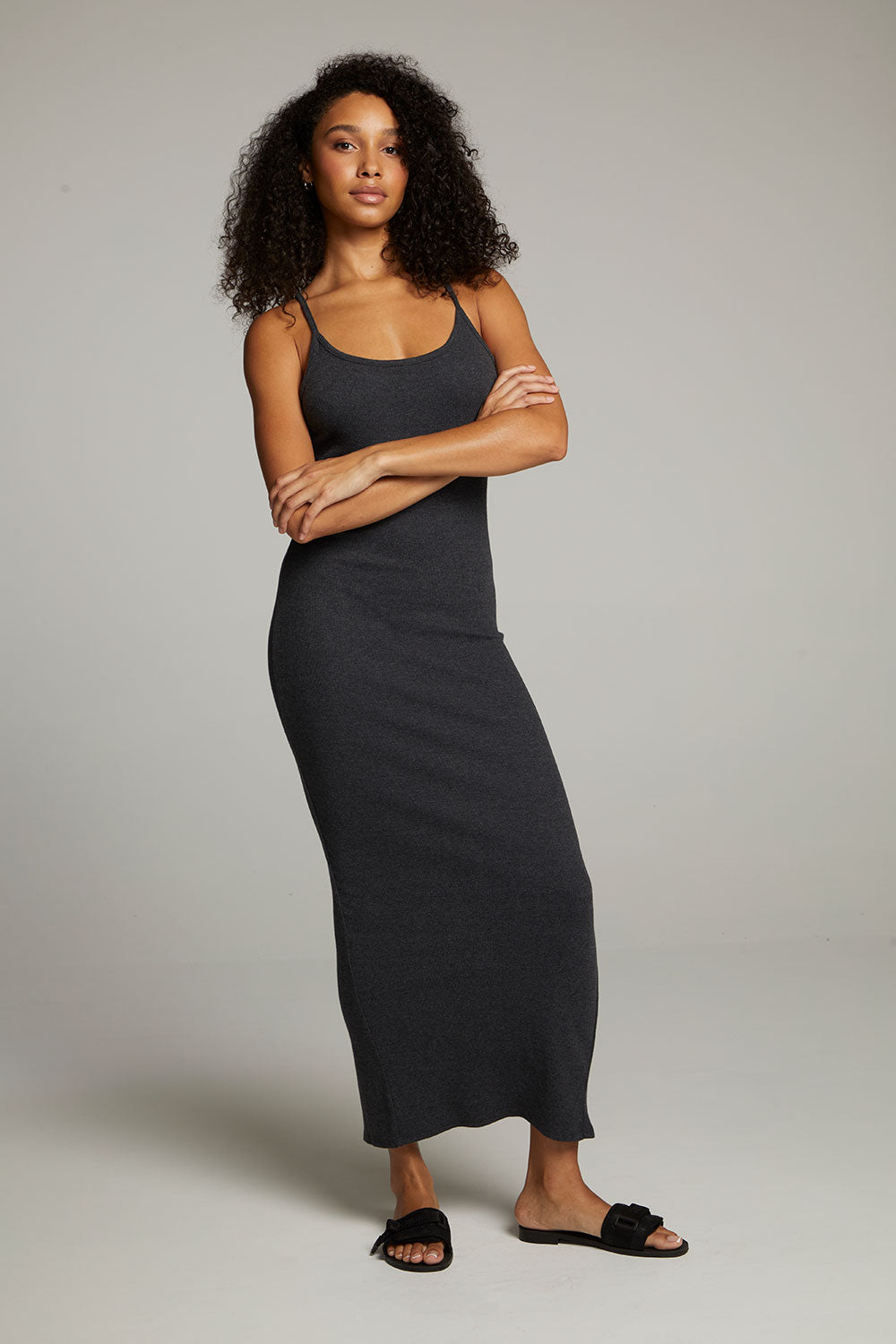 Emma Black Maxi Dress WOMENS chaserbrand