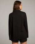 Ethan Black Button Up WOMENS chaserbrand