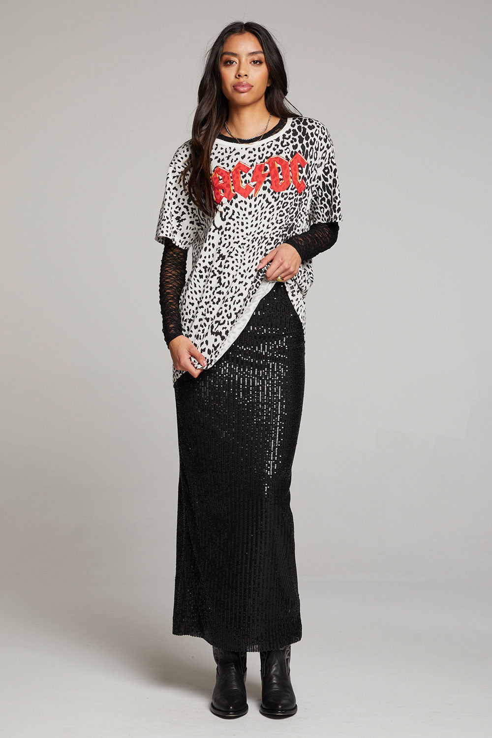 AC/DC Animal Logo Long Sleeve WOMENS chaserbrand