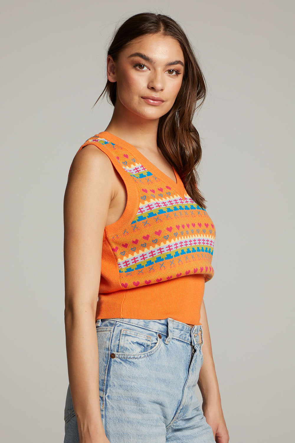 The Beatles Retro Tank Sweater WOMENS chaserbrand