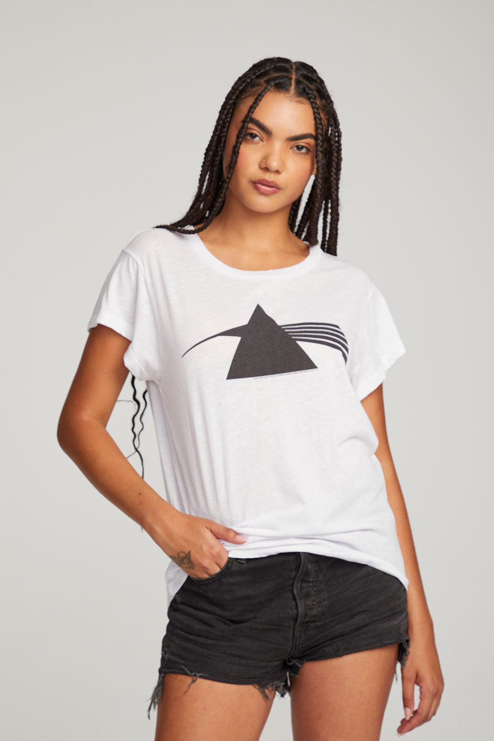 Pink Floyd Dark Side Of The Moon Tee WOMENS chaserbrand