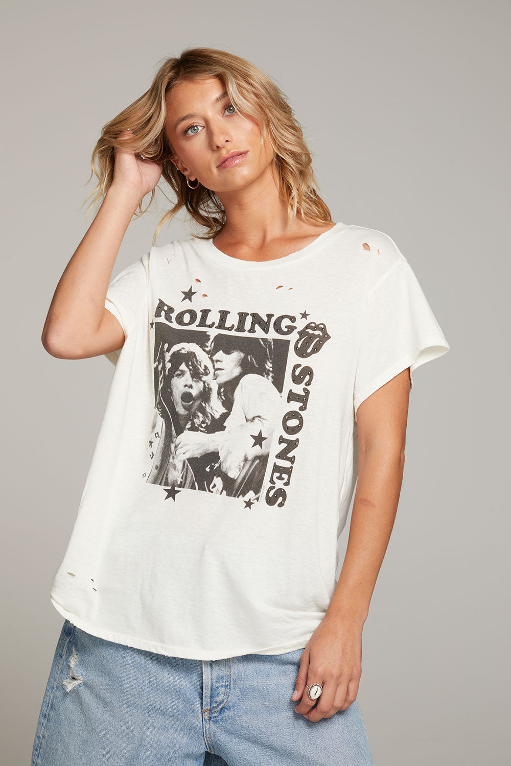 Rolling Stones Mick &amp; Keith Tee WOMENS chaserbrand