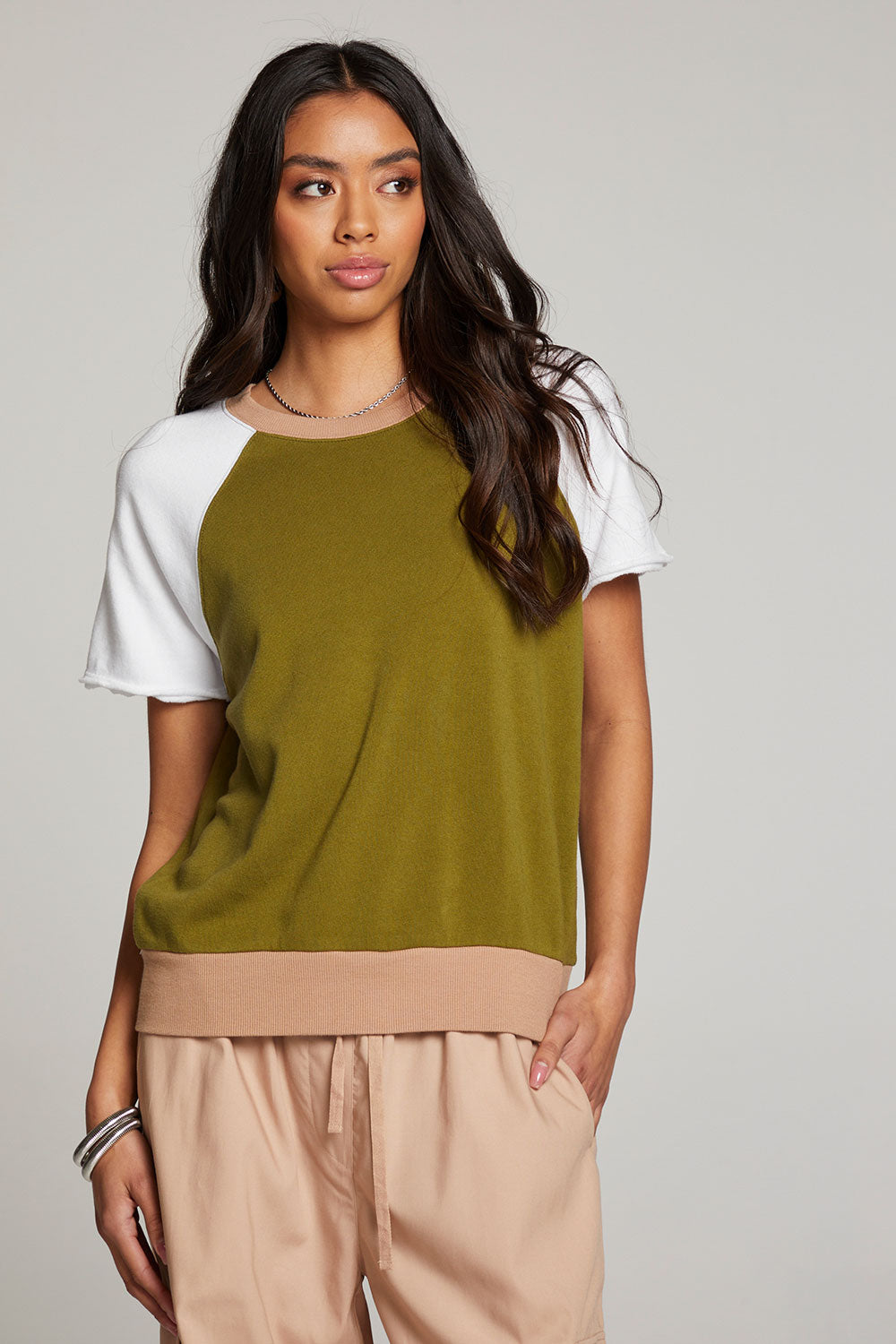 Cheyenne Sand Color Pullover WOMENS chaserbrand