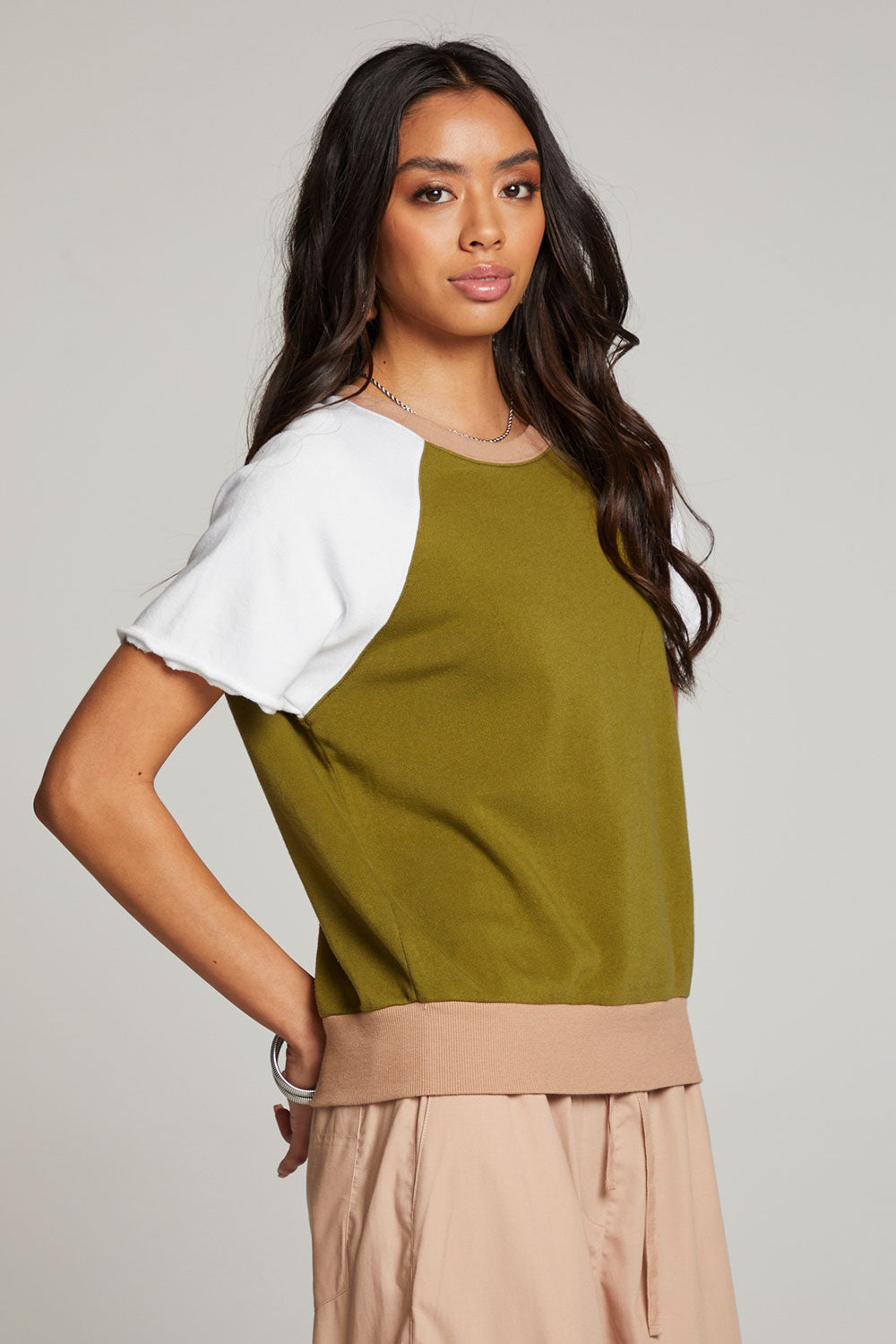 Cheyenne Sand Color Pullover WOMENS chaserbrand