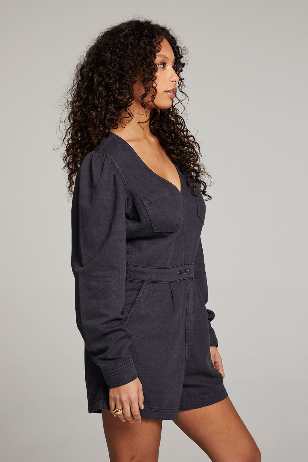 Sami Licorice Romper WOMENS chaserbrand