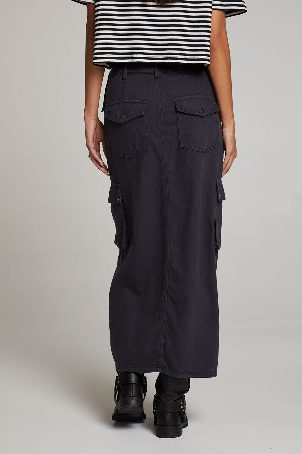Tri Licorice Maxi Skirt WOMENS chaserbrand