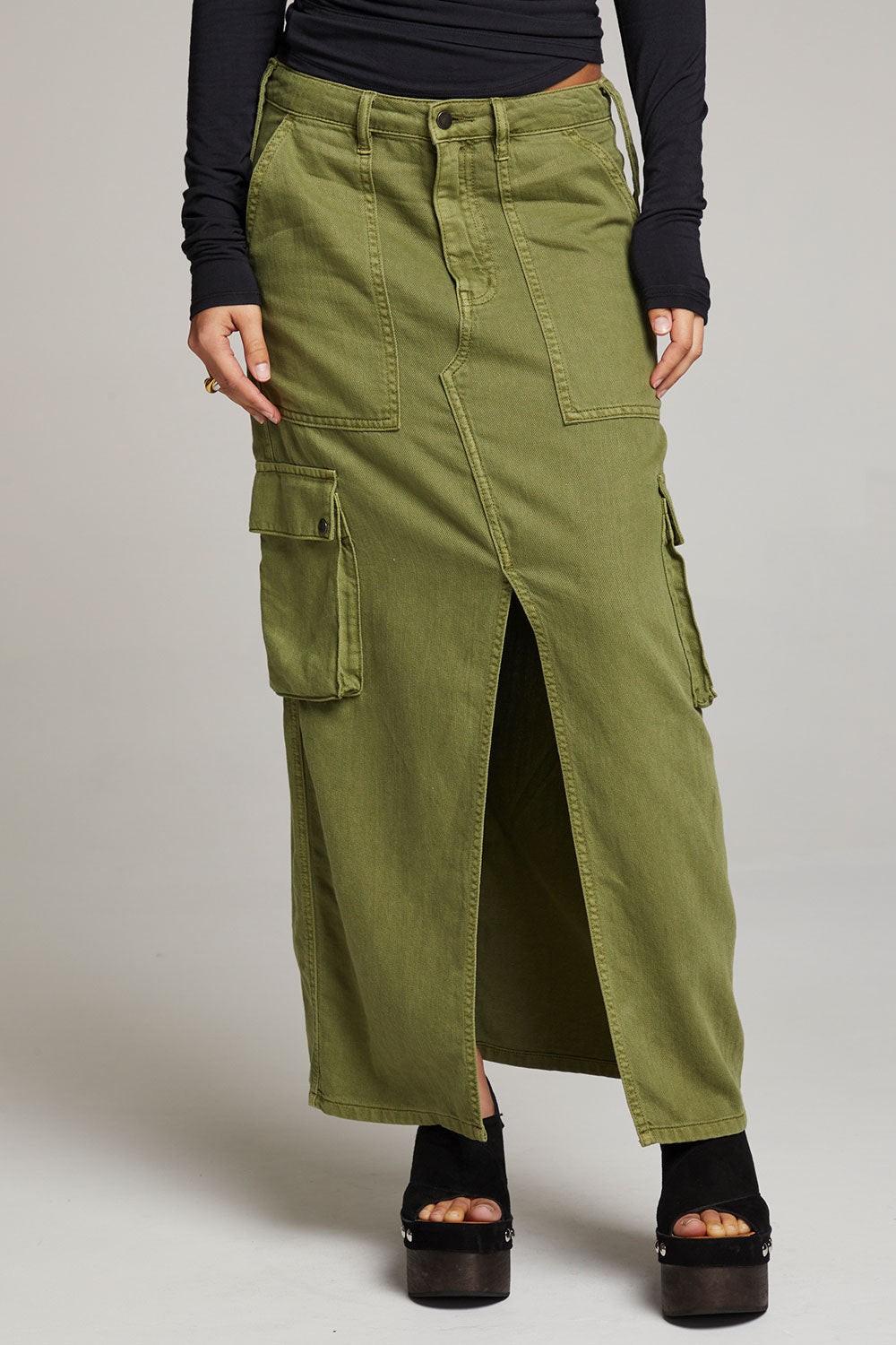 Tri Sphagnum Maxi Skirt WOMENS chaserbrand
