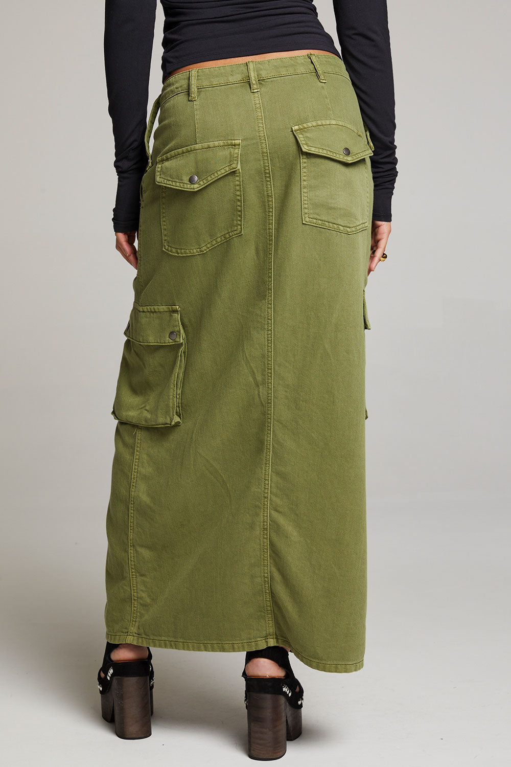Tri Sphagnum Maxi Skirt WOMENS chaserbrand