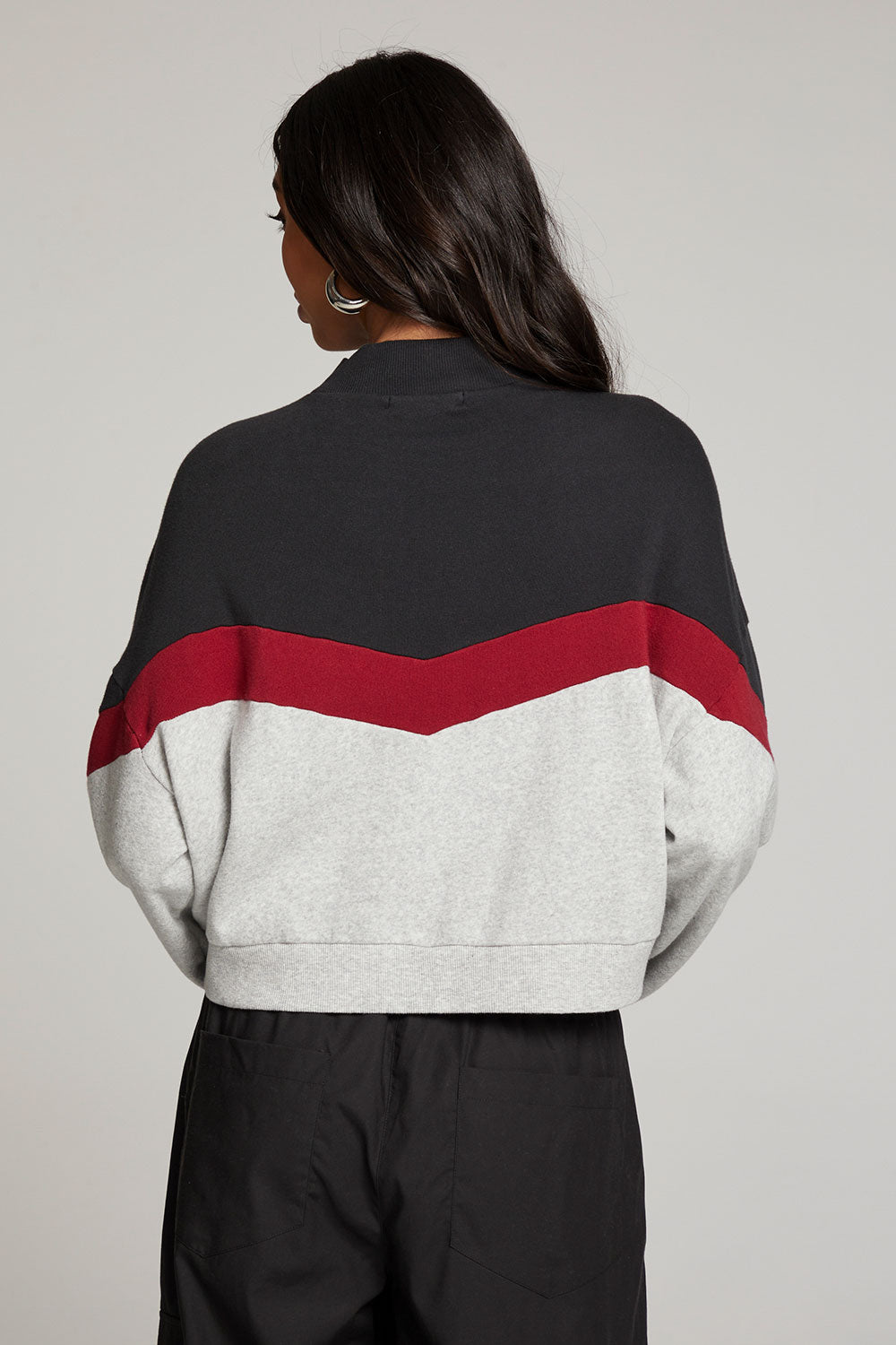 Liz Fire Color Block Pullover WOMENS chaserbrand