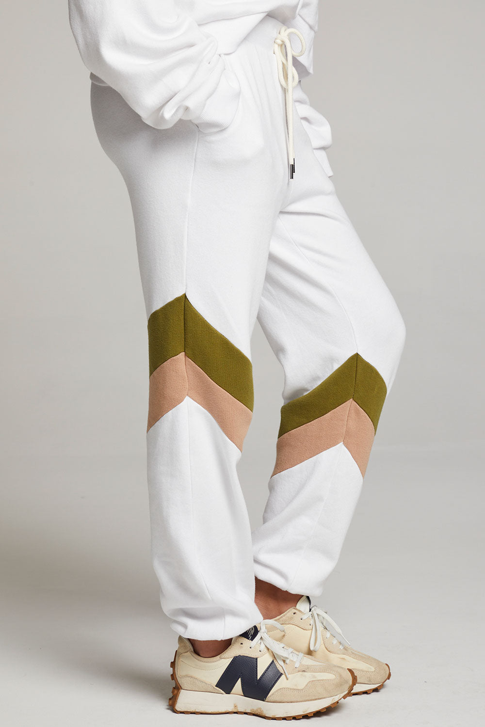 Skull Sand Color Block Joggers WOMENS chaserbrand