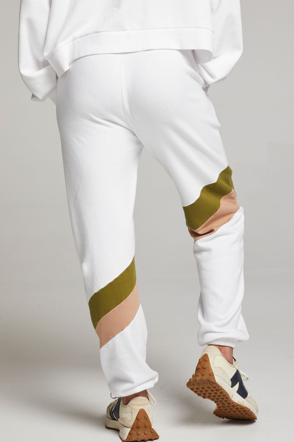 Skull Sand Color Block Joggers WOMENS chaserbrand