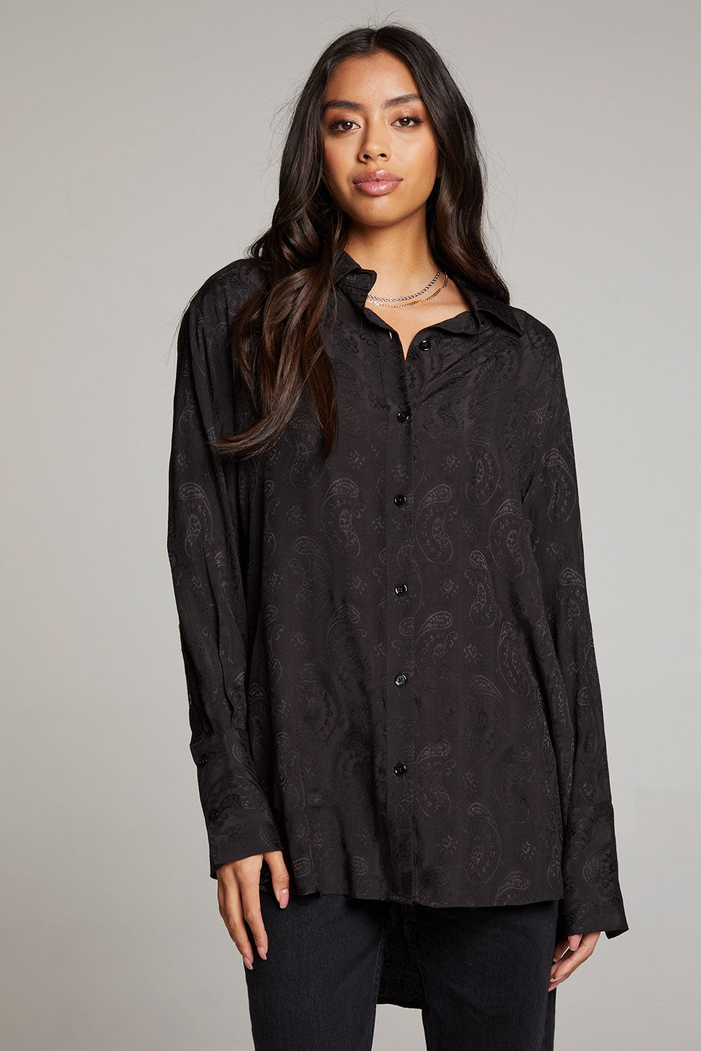 Ruby Licorice Button Up WOMENS chaserbrand