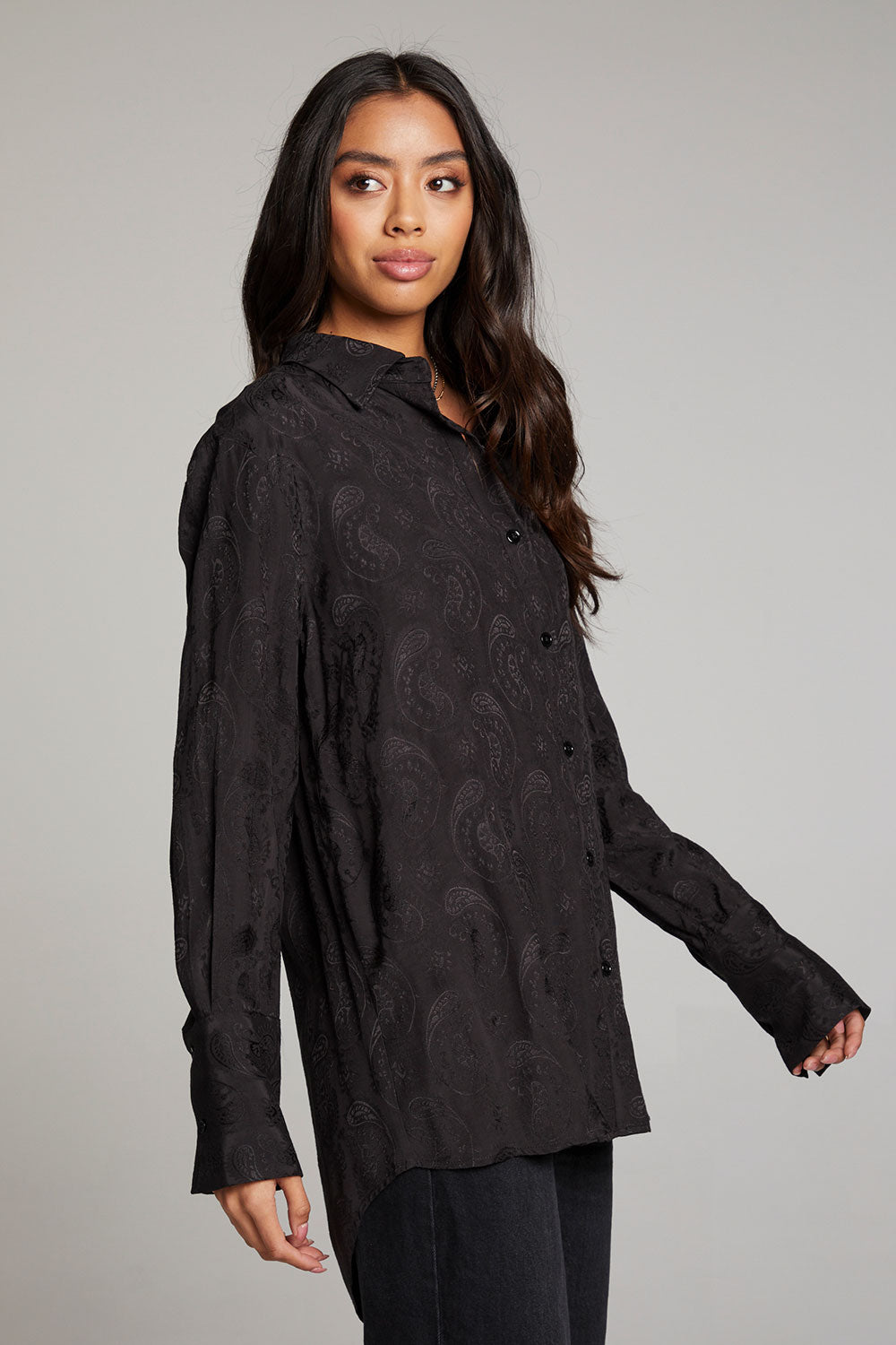 Ruby Licorice Button Up WOMENS chaserbrand