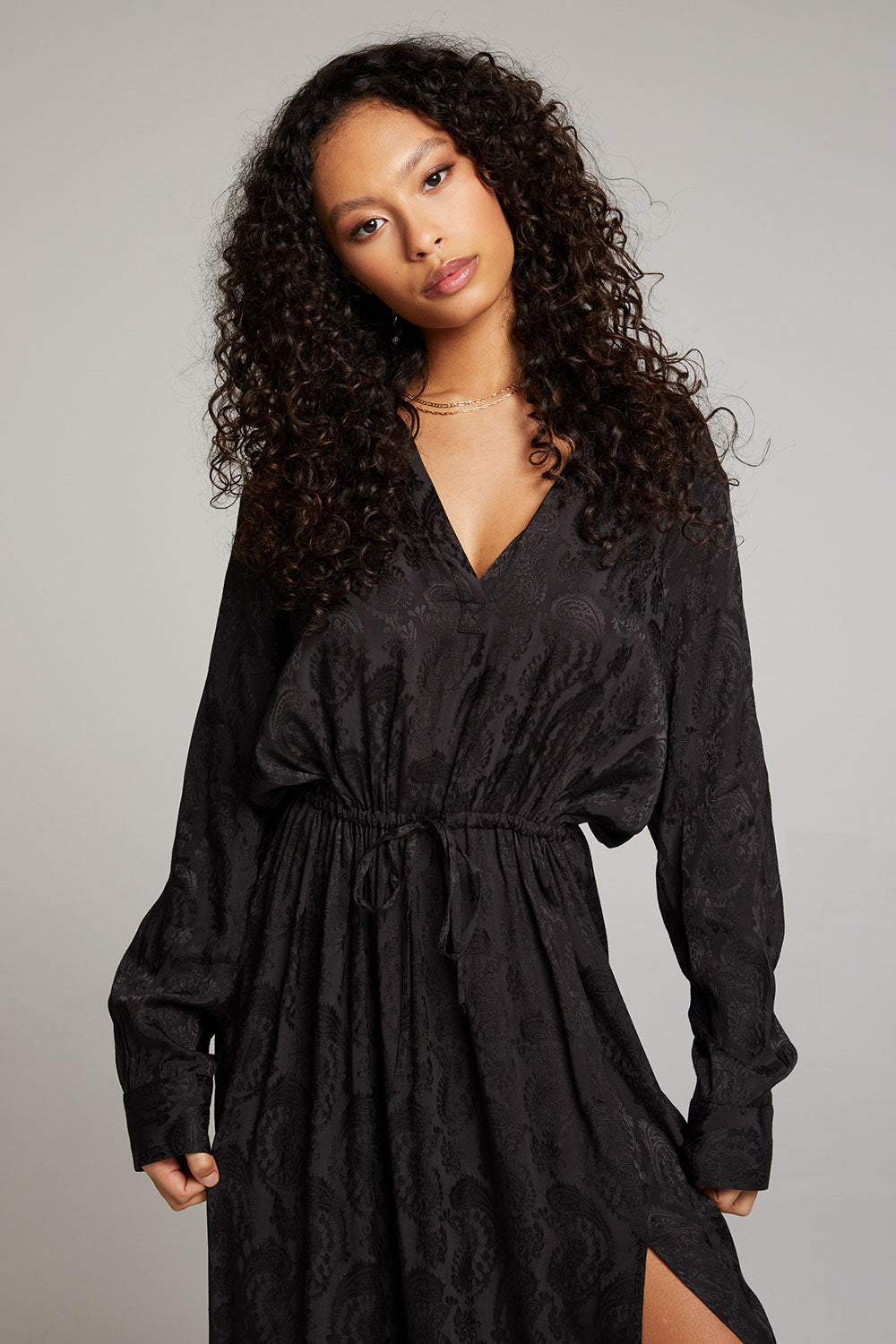 Denverr Licorice Maxi Dress WOMENS chaserbrand