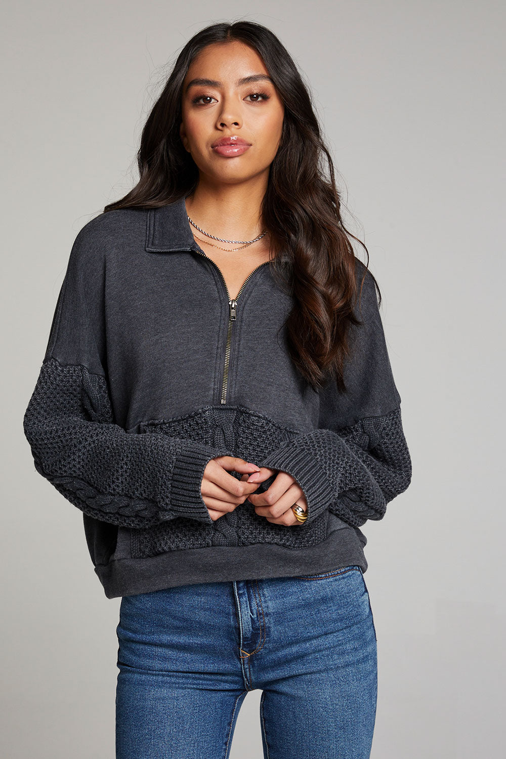 Joe Licorice Half Zip WOMENS chaserbrand