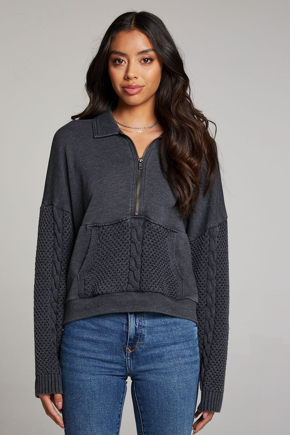 Joe Licorice Half Zip WOMENS chaserbrand