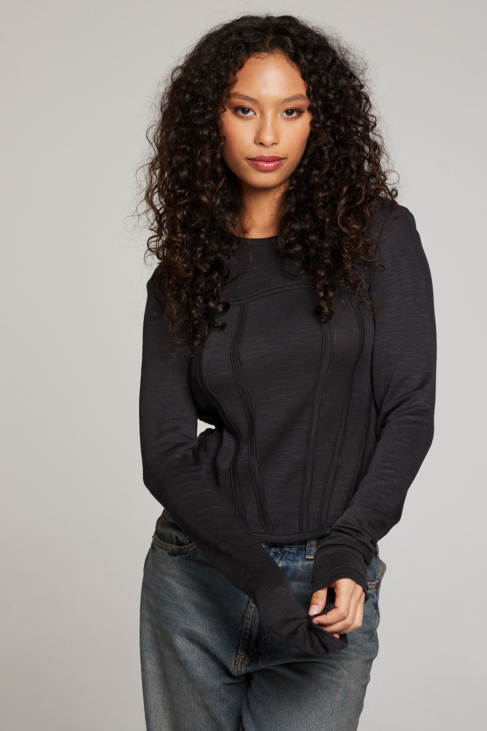 Baysidee Licorice Long Sleeve WOMENS chaserbrand