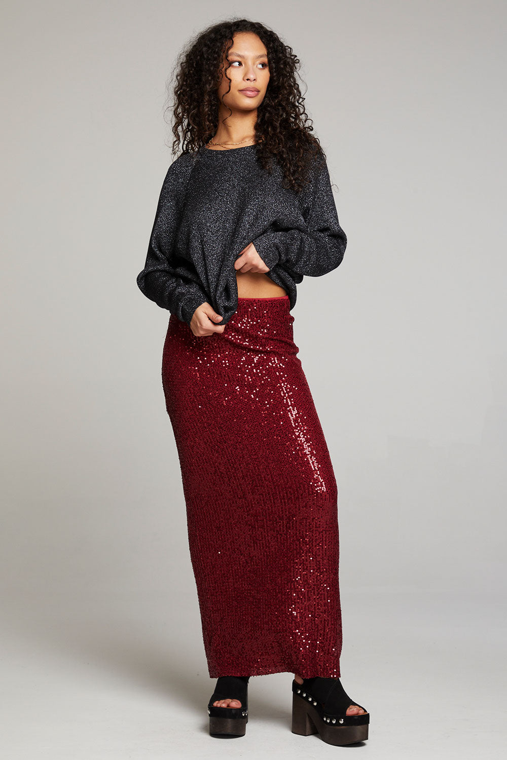 Cosmo Licorice  Pullover WOMENS chaserbrand