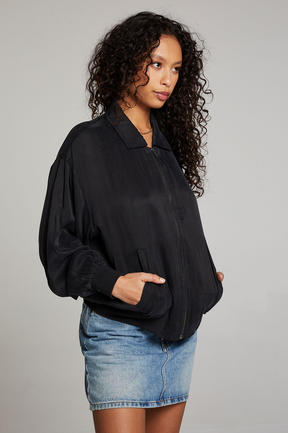 Johnny Licorice Zip Up Jacket WOMENS chaserbrand