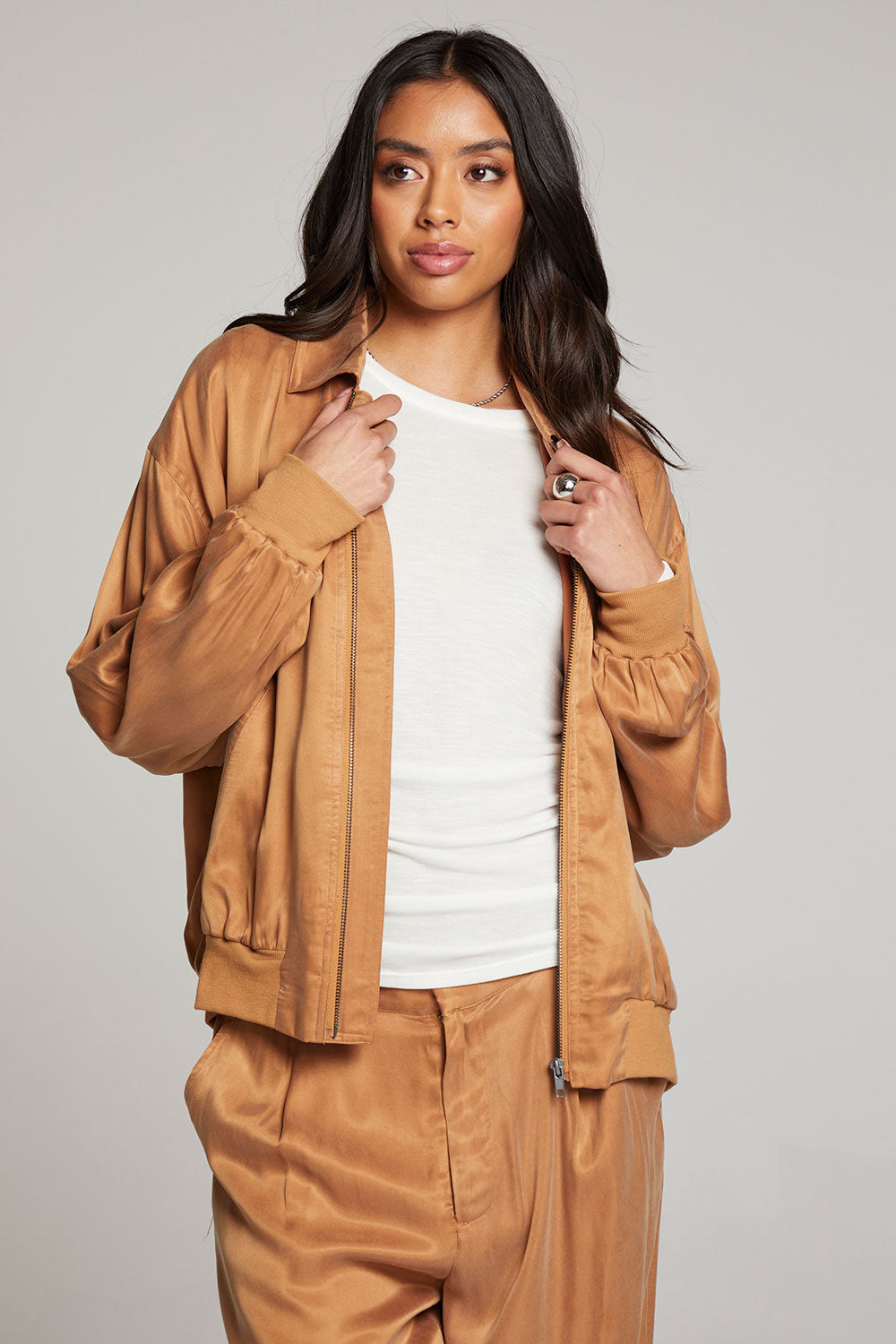 Johnny Toffee Zip Up Jacket WOMENS chaserbrand