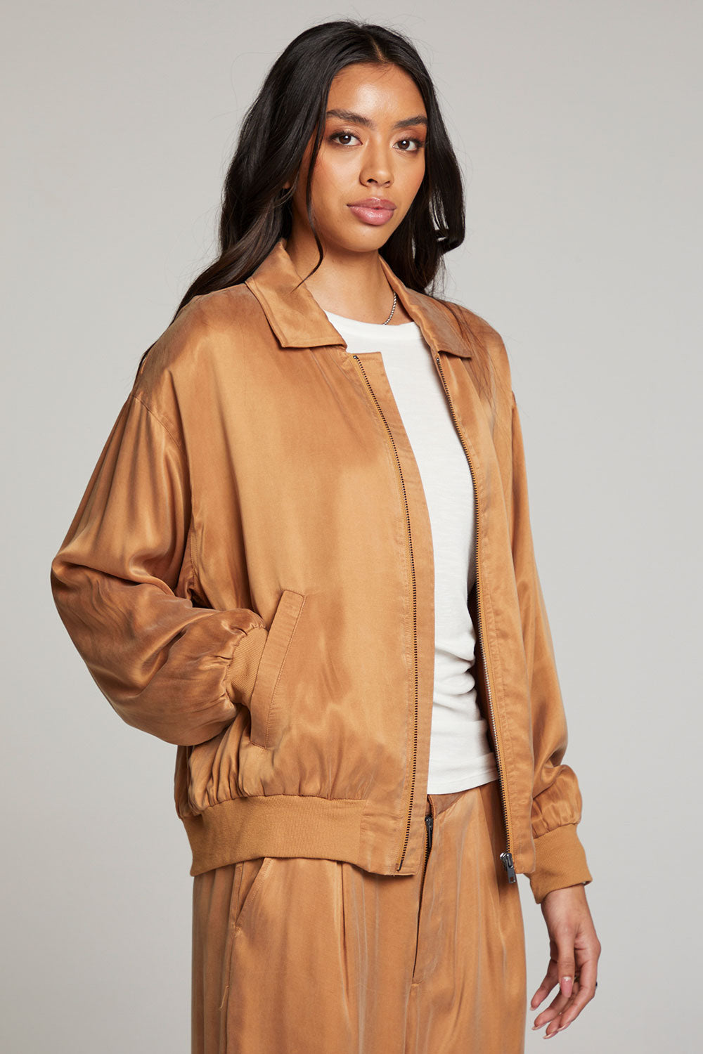Johnny Toffee Zip Up Jacket WOMENS chaserbrand