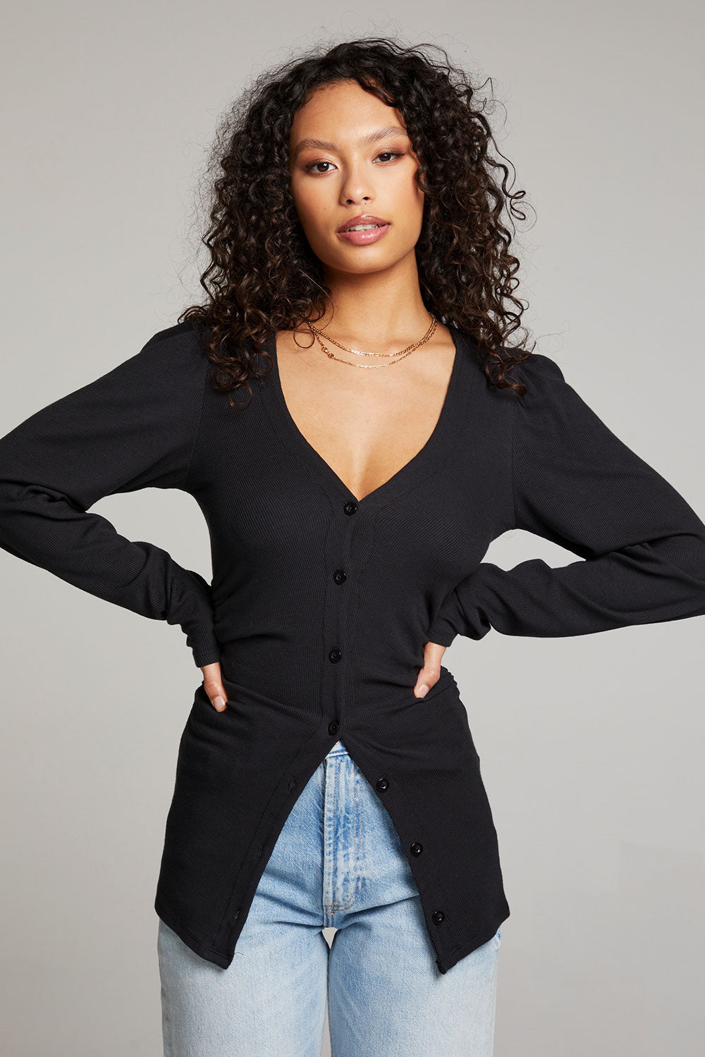 Priscilla Licorice Long Sleeve WOMENS chaserbrand