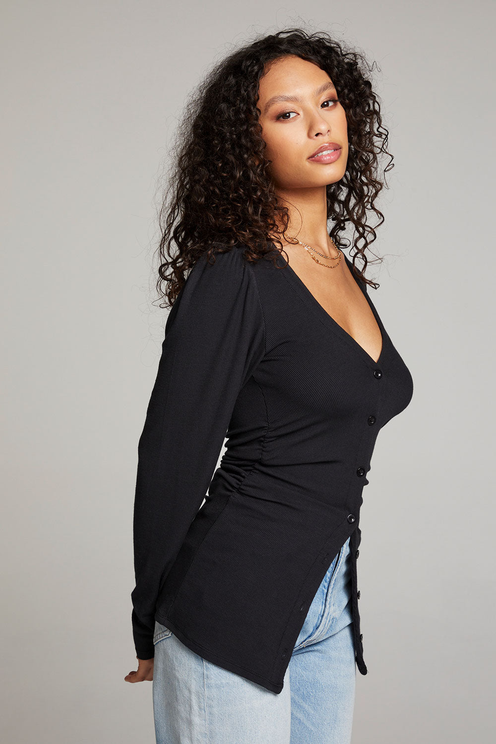 Priscilla Licorice Long Sleeve WOMENS chaserbrand
