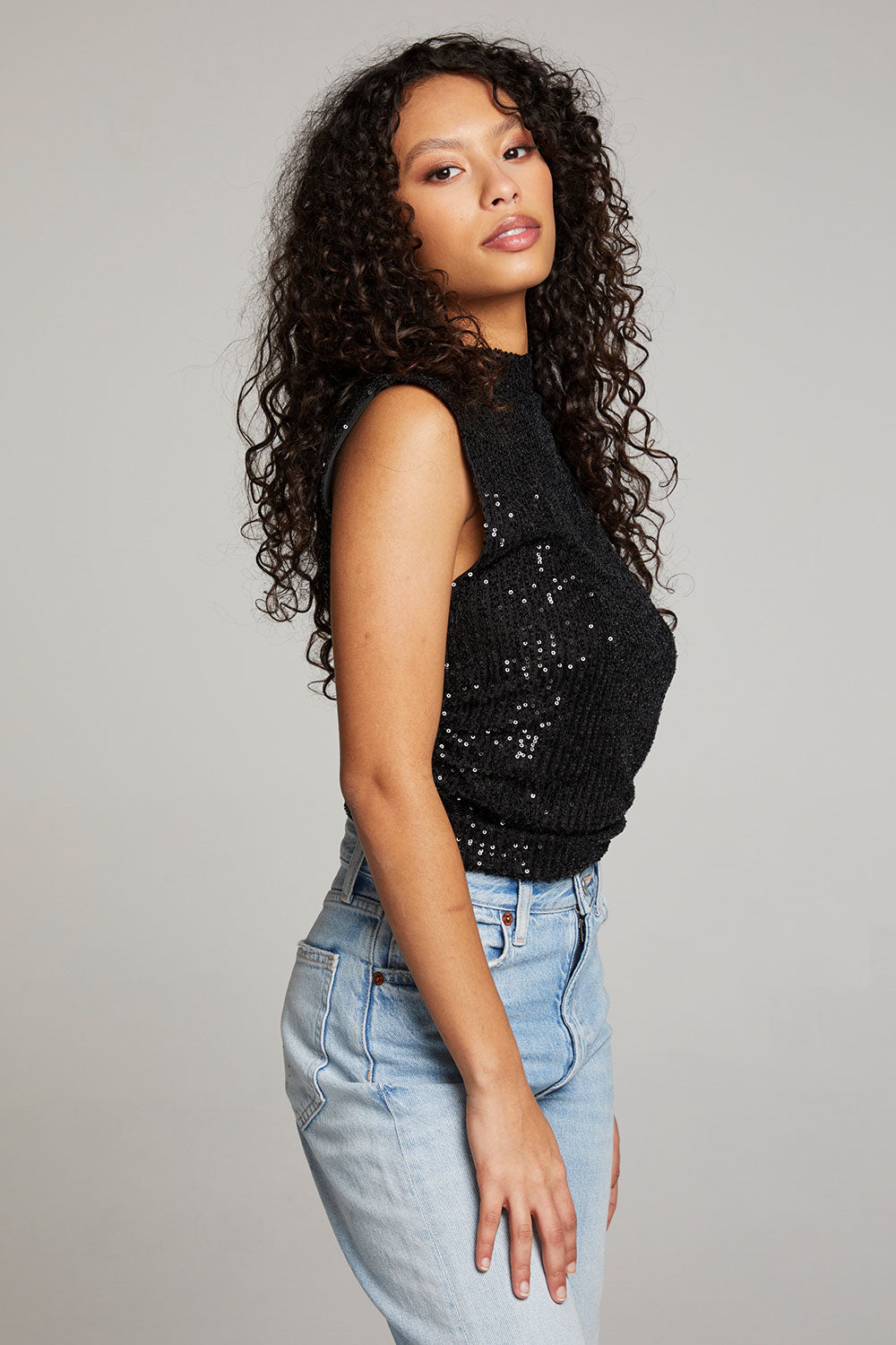Haileyy Licorice Tank Top WOMENS chaserbrand