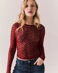 Kevin Cabernet Long Sleeve Womens chaserbrand