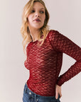 Kevin Cabernet Long Sleeve Womens chaserbrand