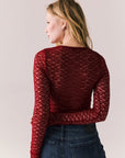 Kevin Cabernet Long Sleeve Womens chaserbrand