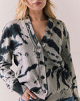 Black Tie Dye Hoodie Womens chaserbrand