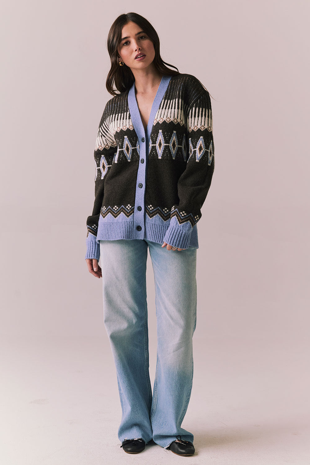 Autumn Fairisle Cardigan Womens chaserbrand
