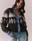 Autumn Fairisle Cardigan Womens chaserbrand