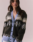 Autumn Fairisle Cardigan Womens chaserbrand