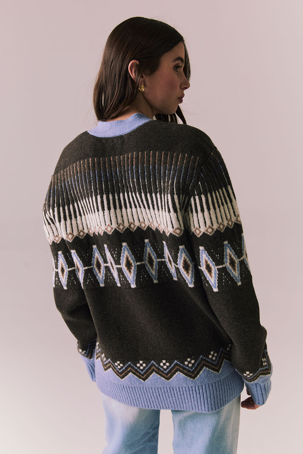 Autumn Fairisle Cardigan Womens chaserbrand