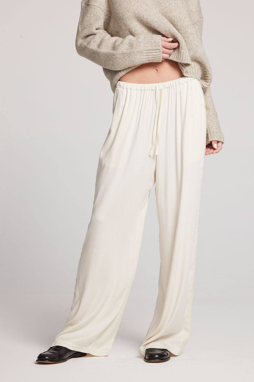 Leee Starry White Trousers Womens chaserbrand