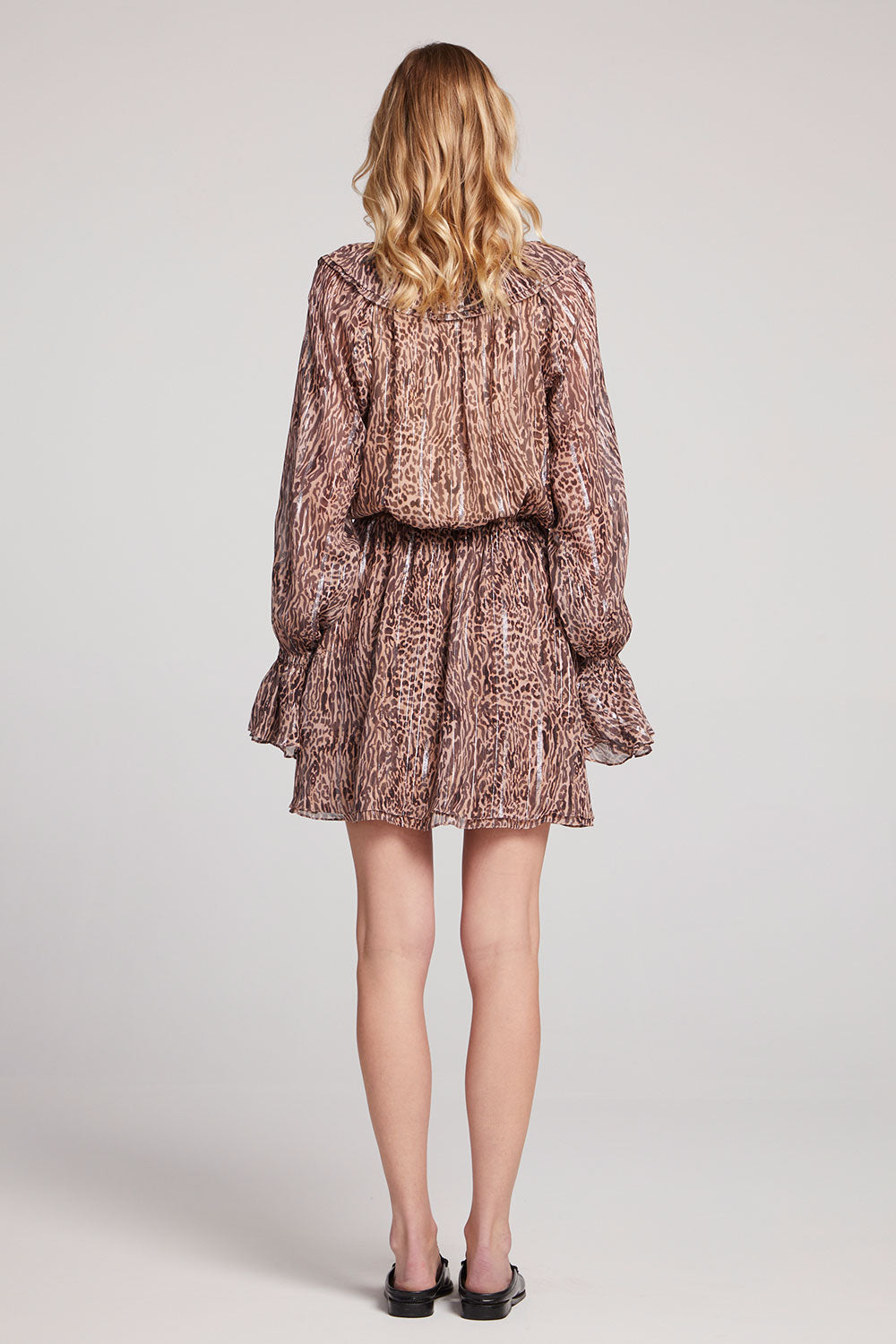 Starlette Classic Leopard Mini Dress Womens chaserbrand