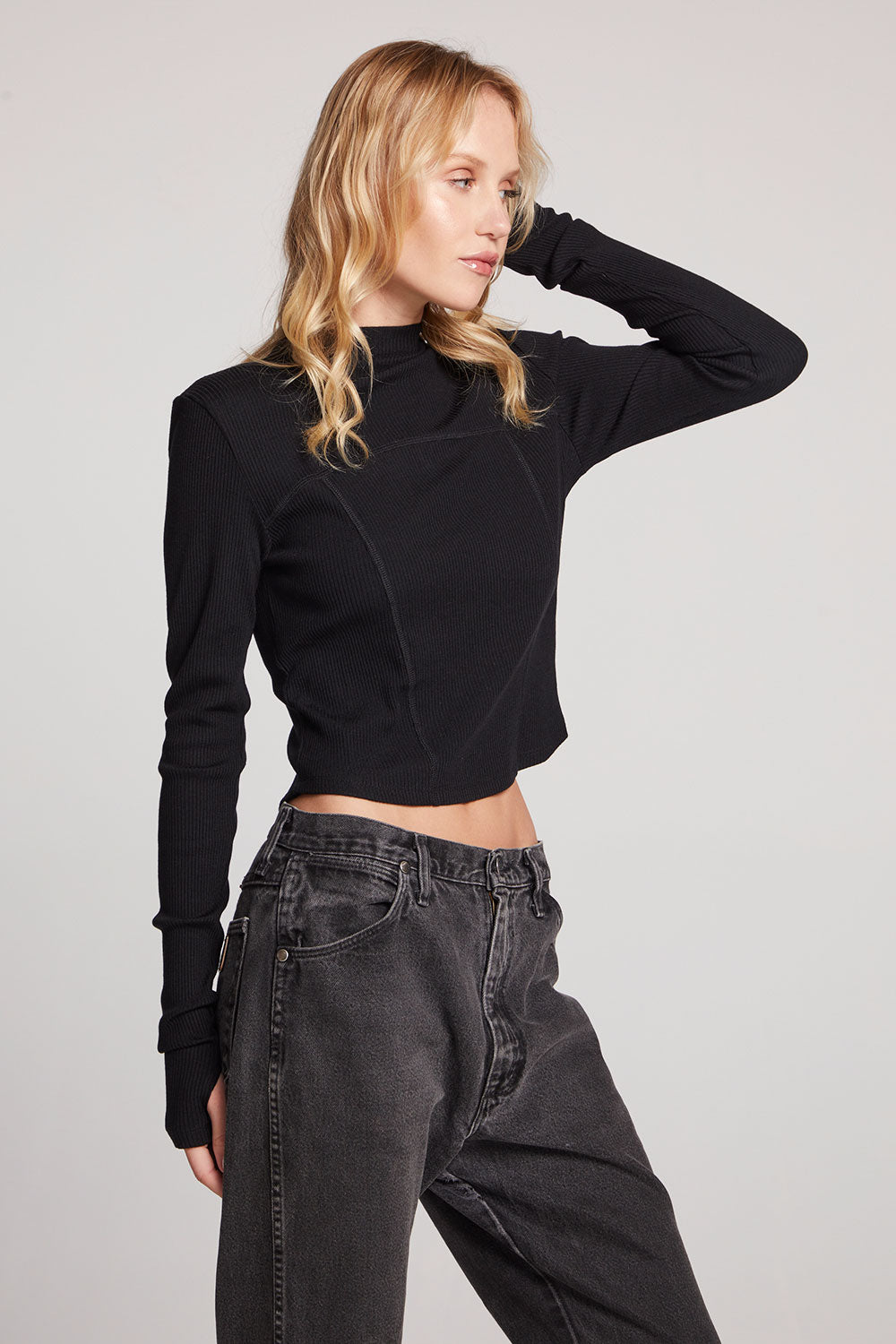 Nahalll Licorice Long Sleeve Womens chaserbrand