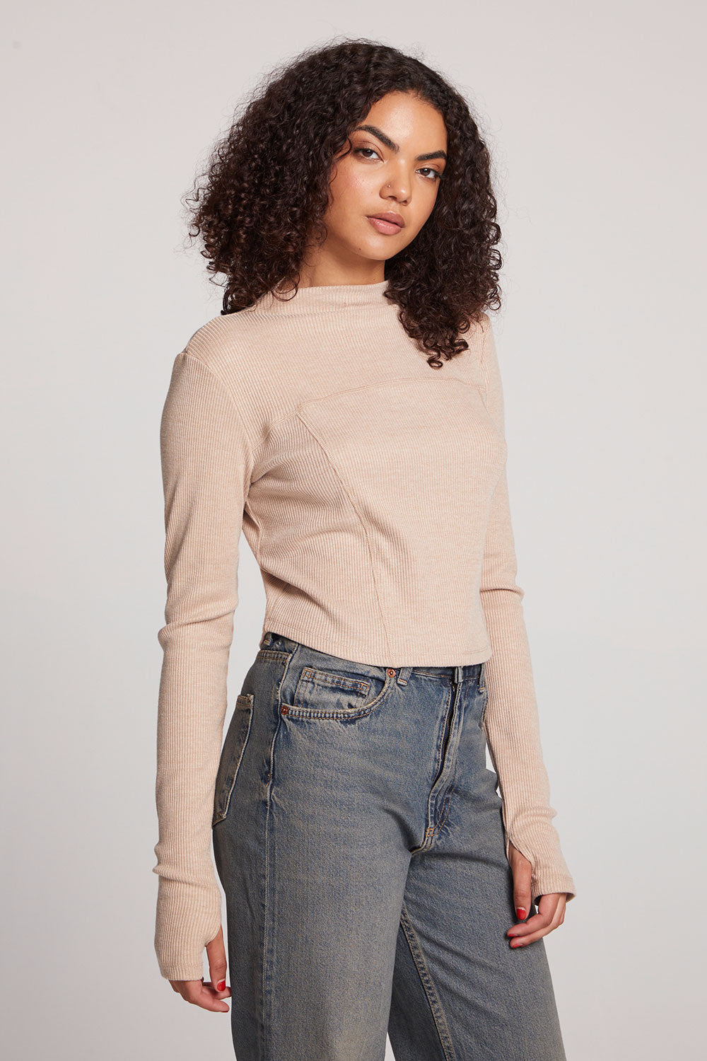 Nahalll Toasted Coconut Long Sleeve Womens chaserbrand