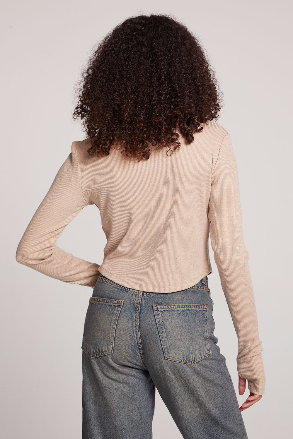 Nahalll Toasted Coconut Long Sleeve Womens chaserbrand