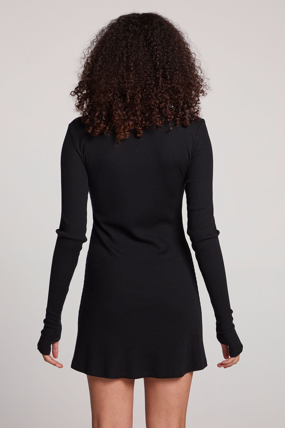 Jasmi Licorice Mini Dress Womens chaserbrand